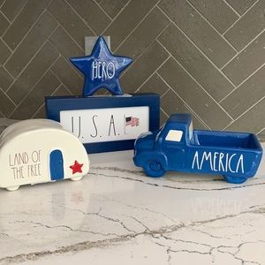 Rae Dunn 4th of July Decor